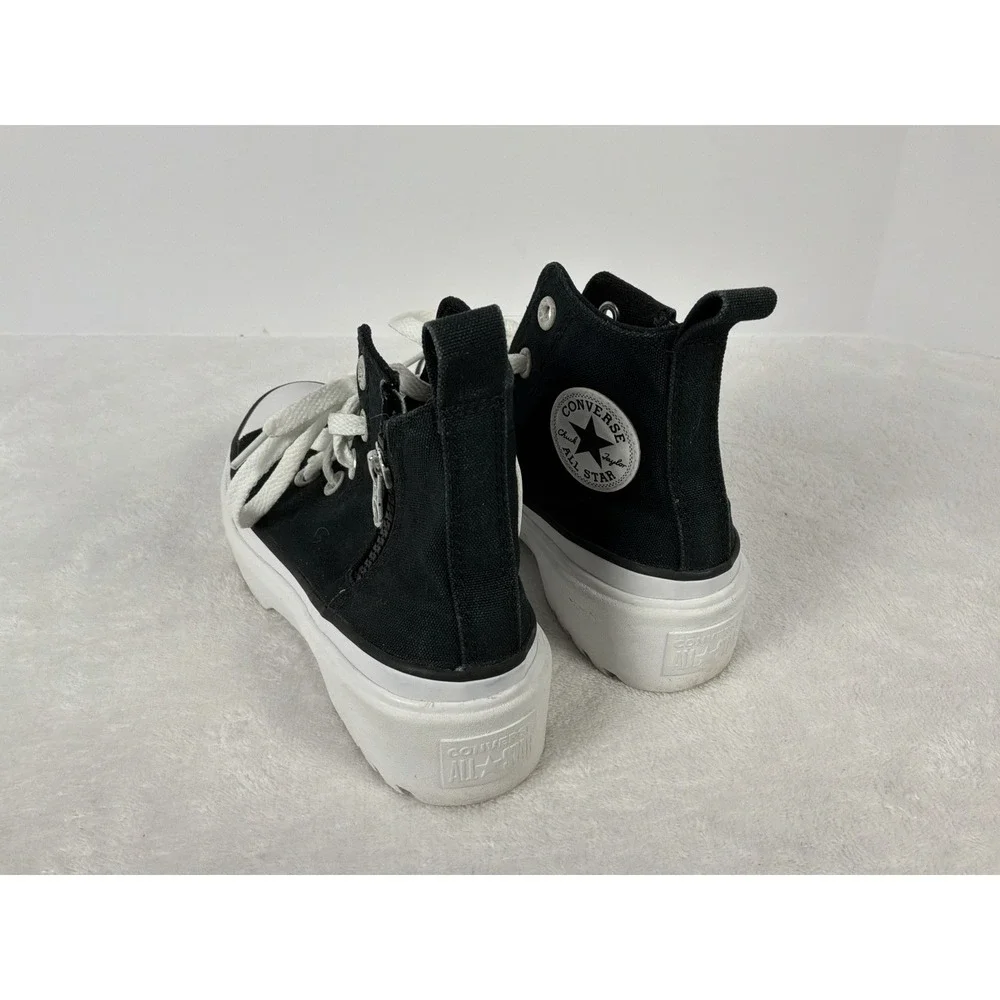 Converse Chuck Taylor All Star Lugged Lift Shoes High Top Zip Youth Sz 1